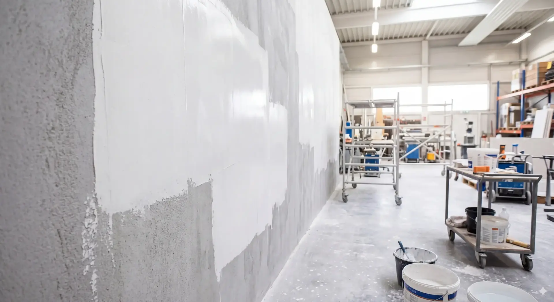 Mašinsko gletovanje i bojenje